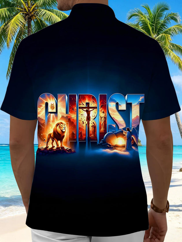 men's pocket shirt back view