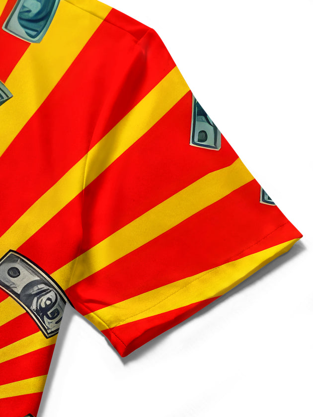 men's printed shirt summer vacation