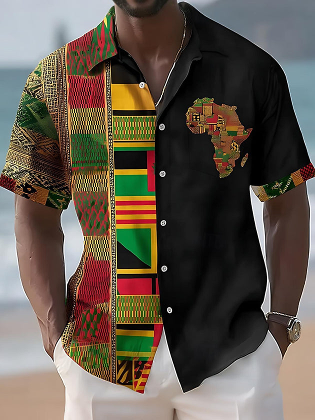 men's graphic tee shirt front view