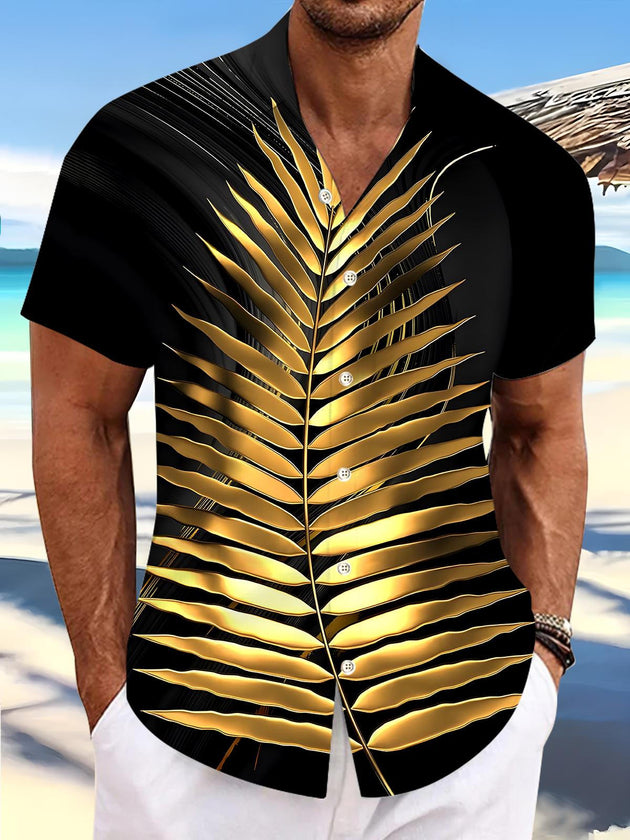 men's pocket shirt back view