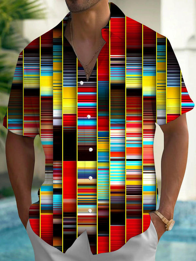 men's shirt front view