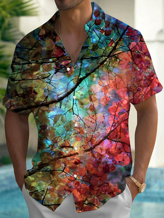 men's shirt front view
