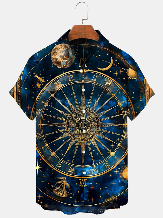 men's shirt front view