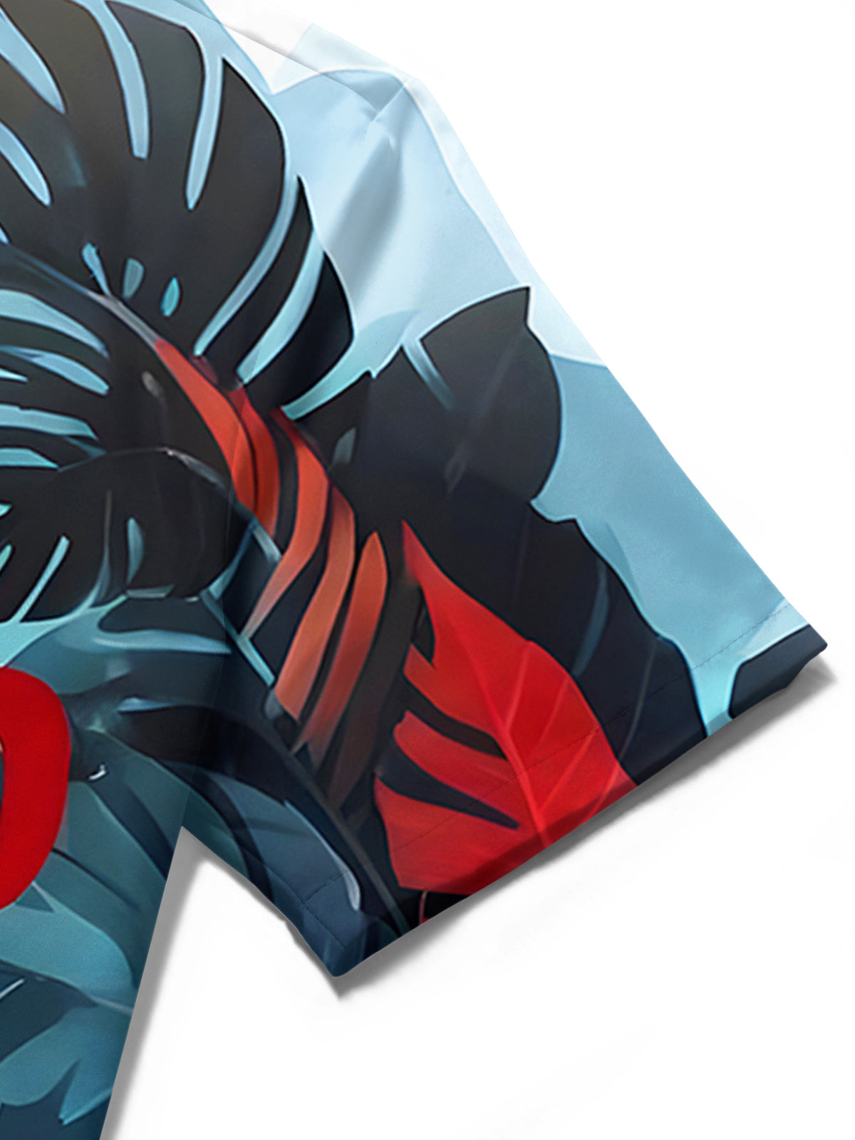 Santa Claus Men's Pocket Short Sleeve Shirts