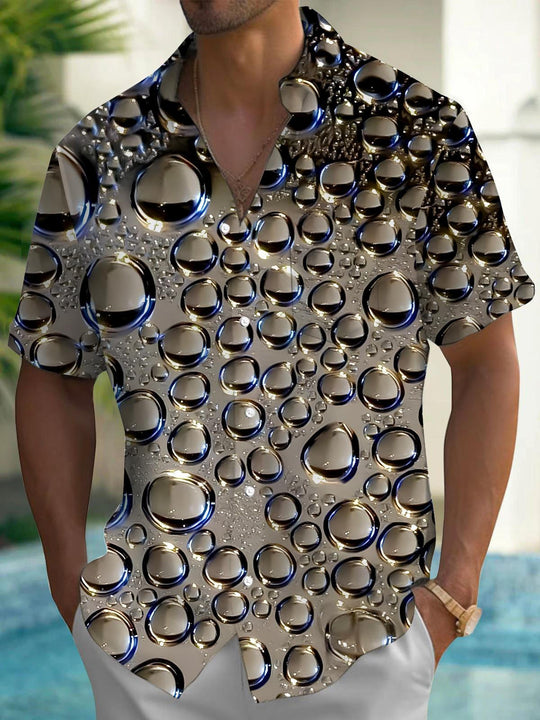 men's shirt front view