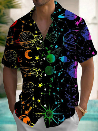 men's pocket shirt back view