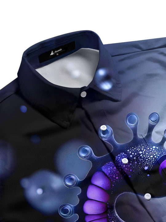 men's tropical shirt side view