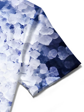 men's Hawaiian shirt close-up short sleeve