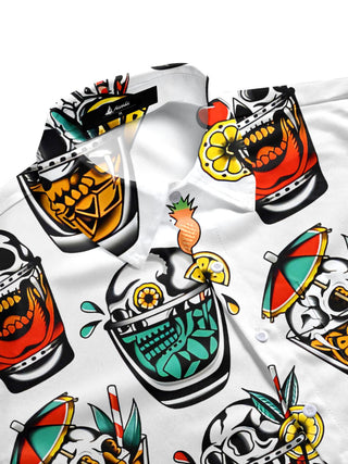 men's tropical shirt side view