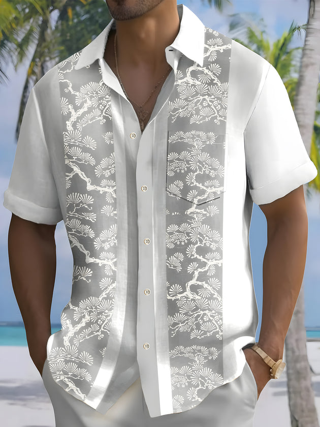 men's shirt front view