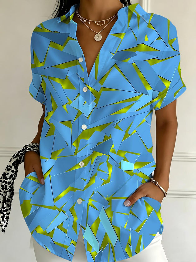 Geometry Women's Short Sleeve Shirts
