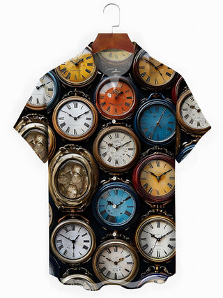 men's shirt front view
