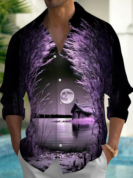 men's shirt front view