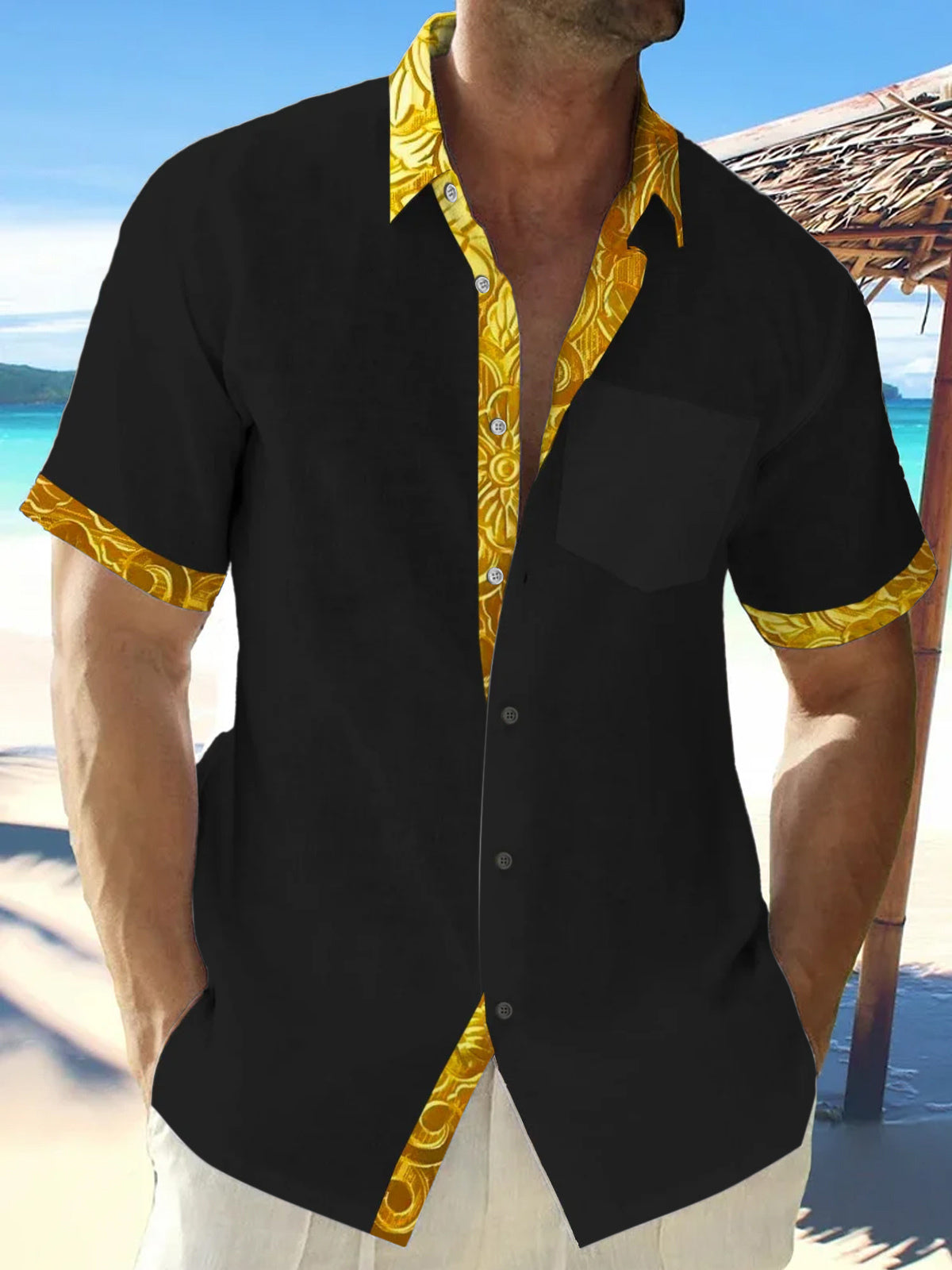 Men's Pocket Short Sleeve Shirts