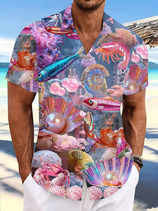 men's shirt front view