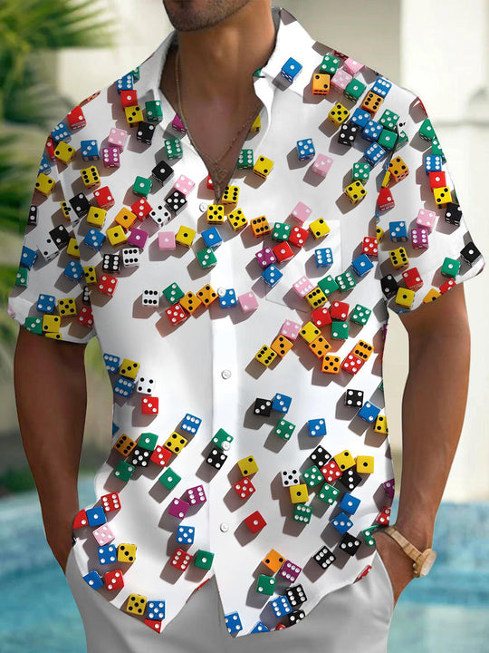 men's shirt front view
