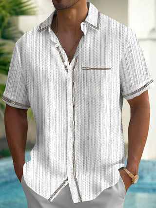 men's shirt front view