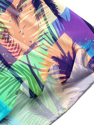 men's Hawaiian shirt tropical beach vacation