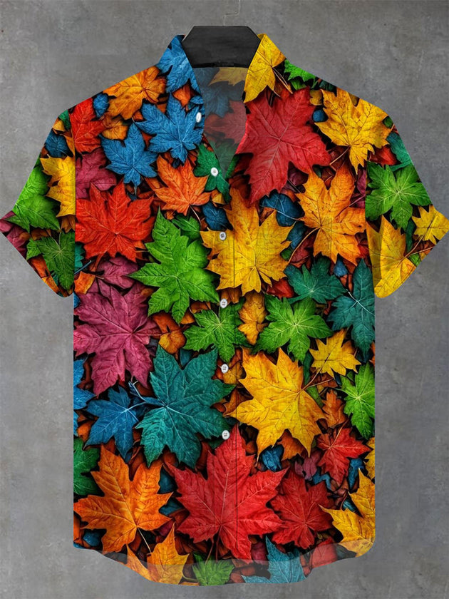 men's shirt front view
