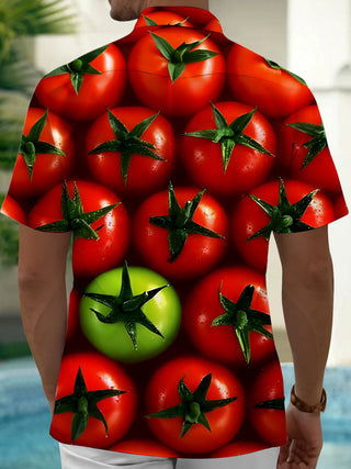 men's pocket shirt back view