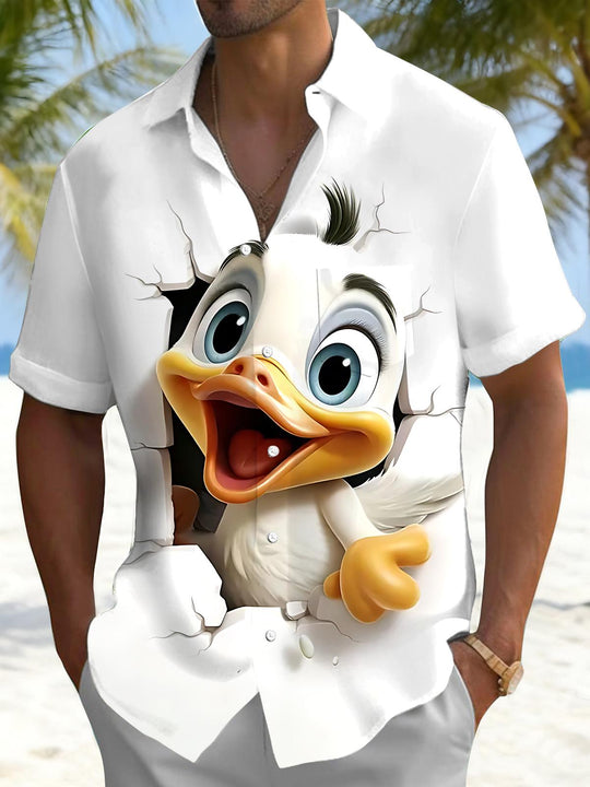 men's shirt front view