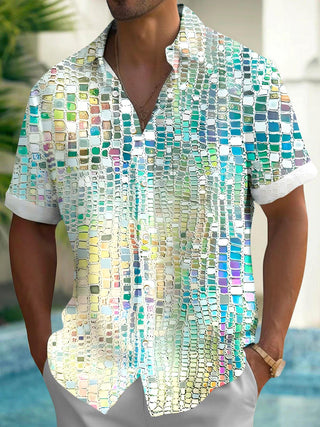 men's shirt front view