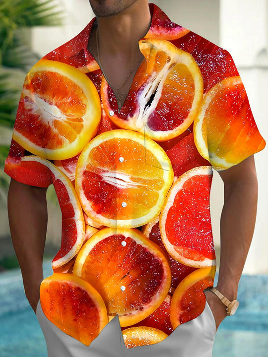 men's shirt front view