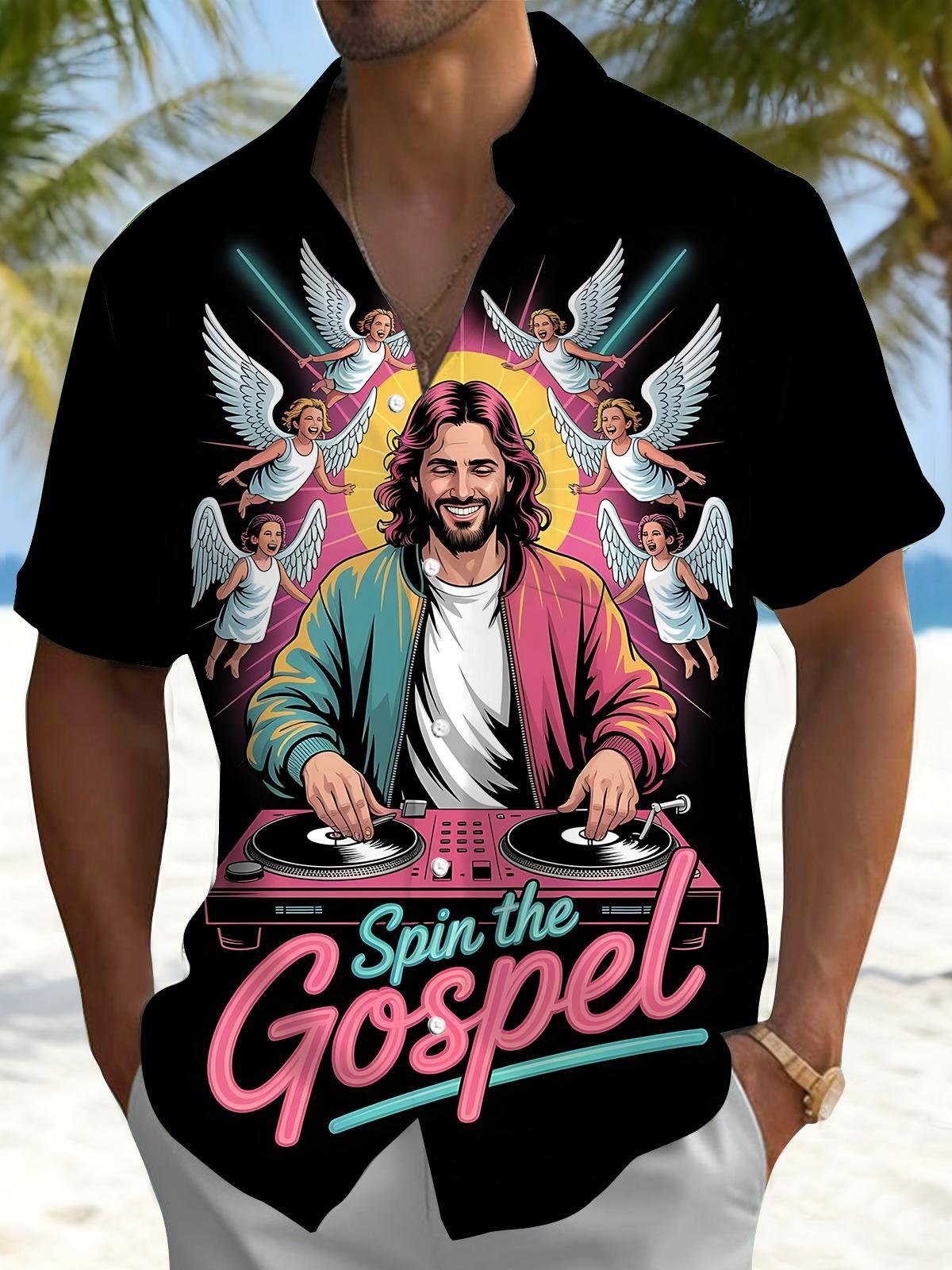 men's shirt front view