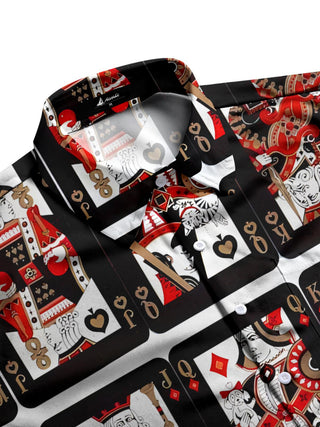 men's short sleeve shirt side view