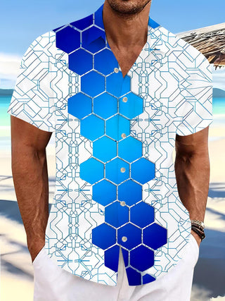 men's shirt front view