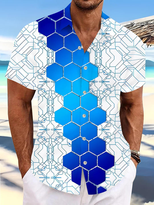 men's shirt front view