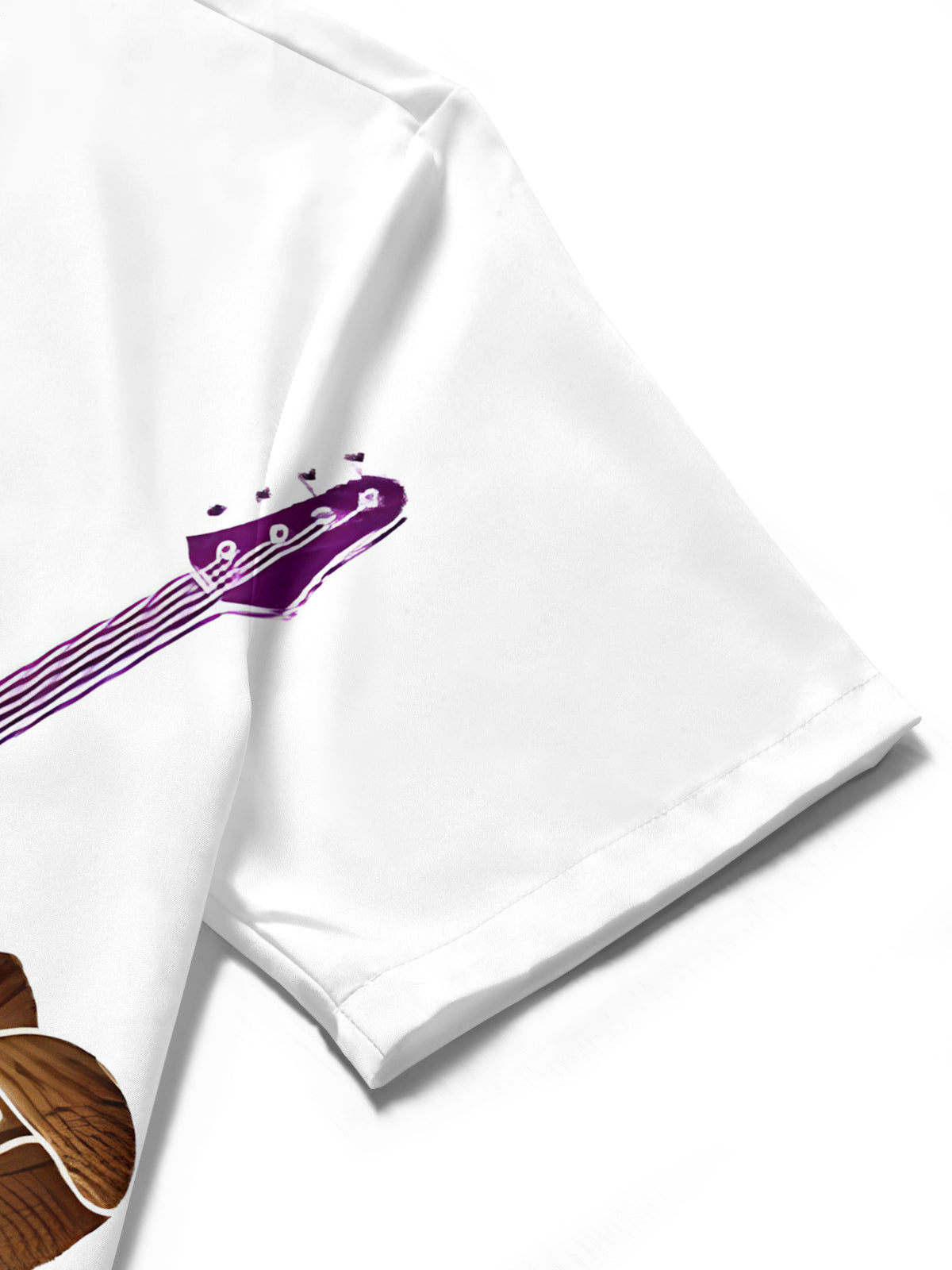 Rock Band Art Print Men's Pocket Short Sleeve Shirts