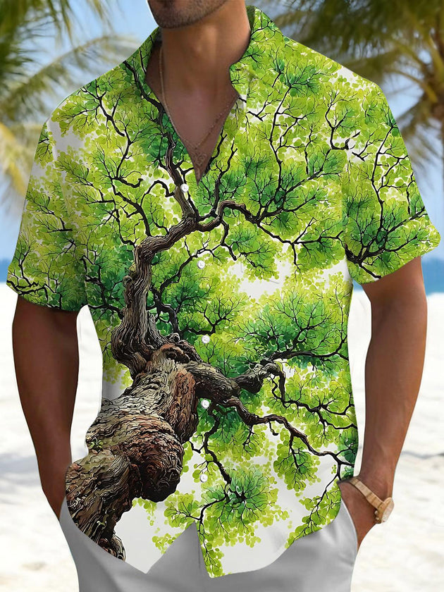 men's shirt front view