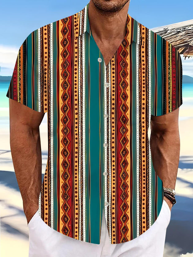 men's shirt front view