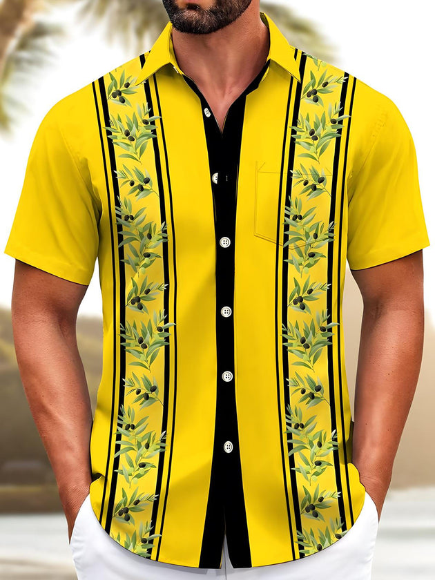 men's shirt front view