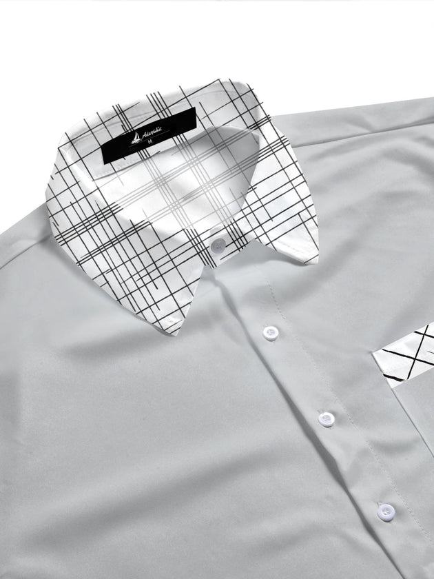 men's tropical shirt side view