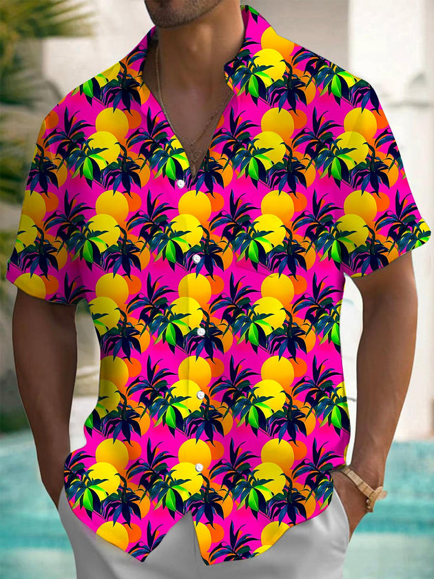 men's shirt front view