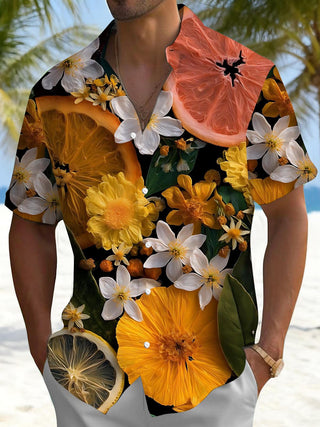 men's shirt front view