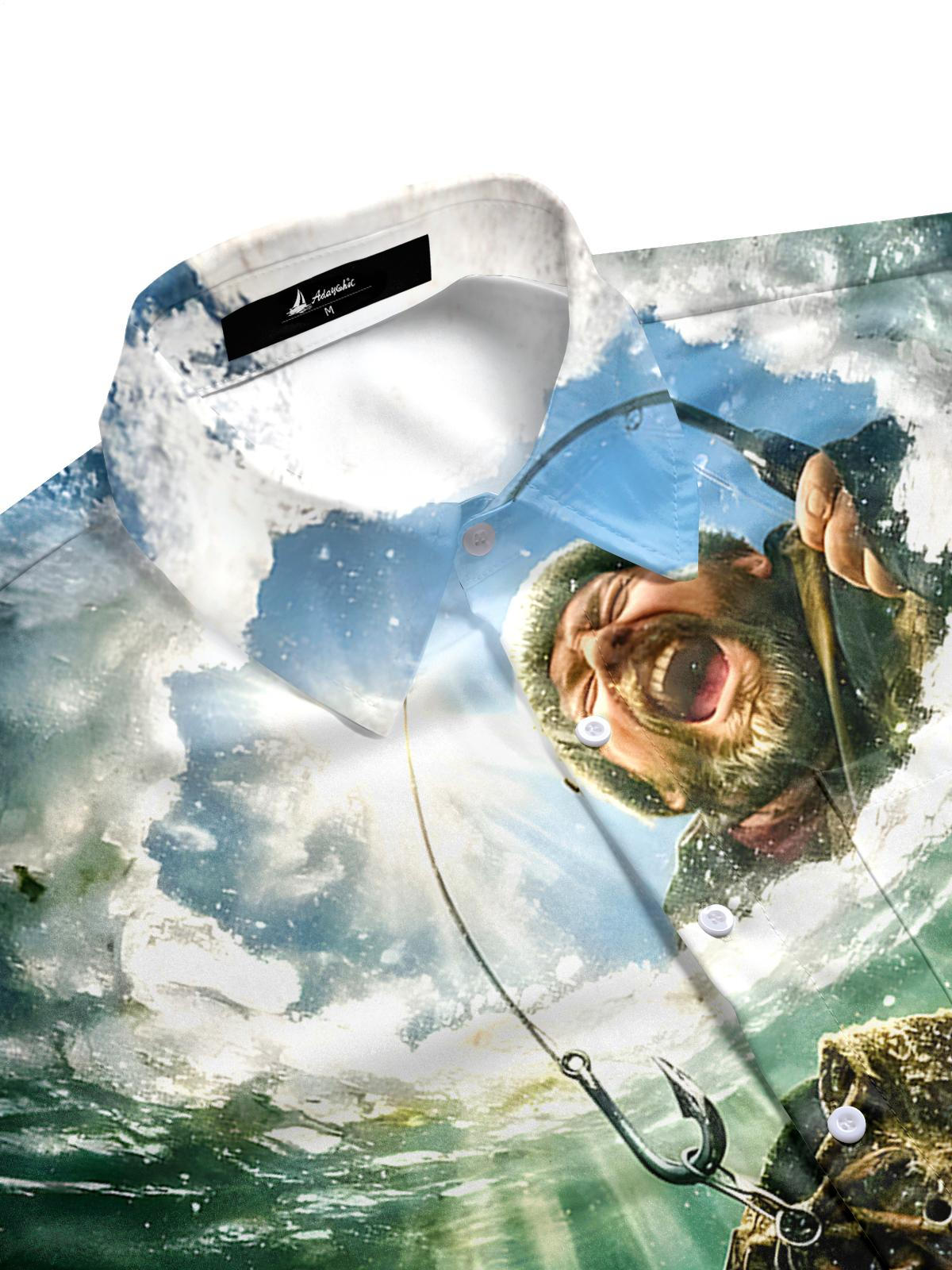 Fishing Men's Pocket Short Sleeve Shirts