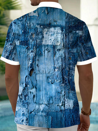 men's pocket shirt back view