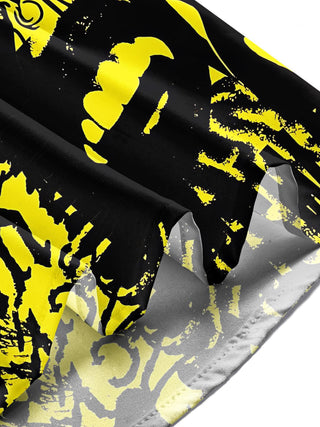 men's abstract print shirt summer vacation