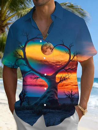men's shirt front view