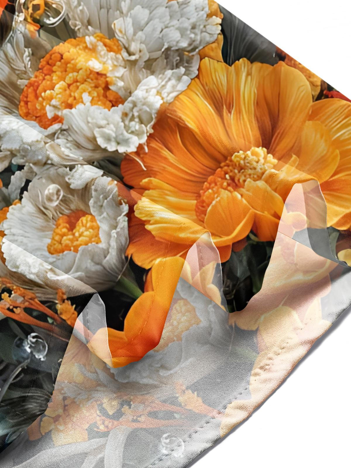 Clownfish Print Men's Pocket Short Sleeve Shirts