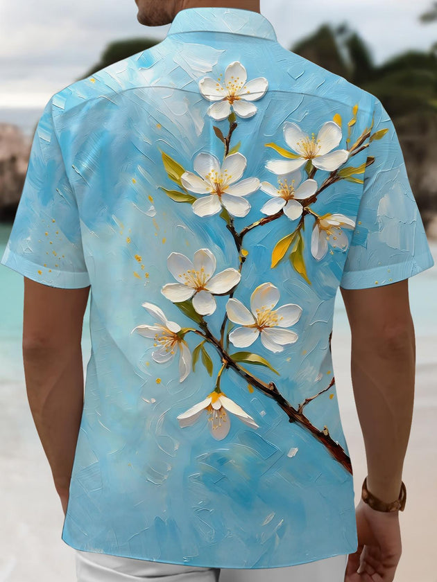 men's pocket shirt back view