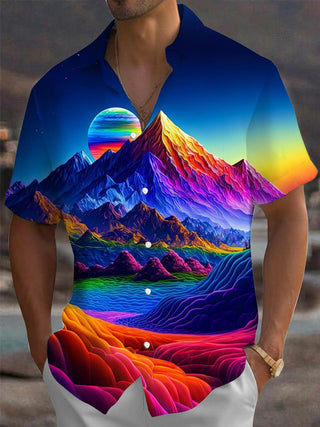 men's shirt front view