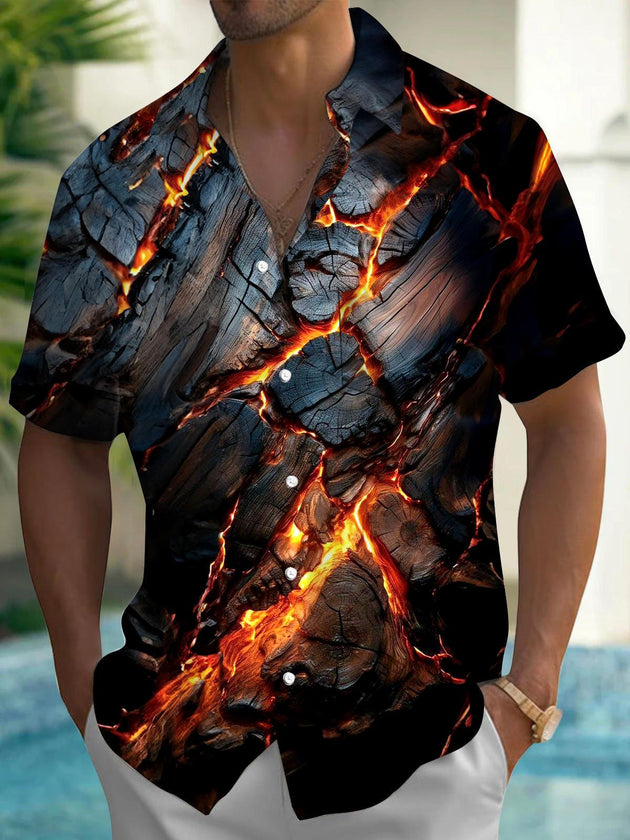 men's shirt front view