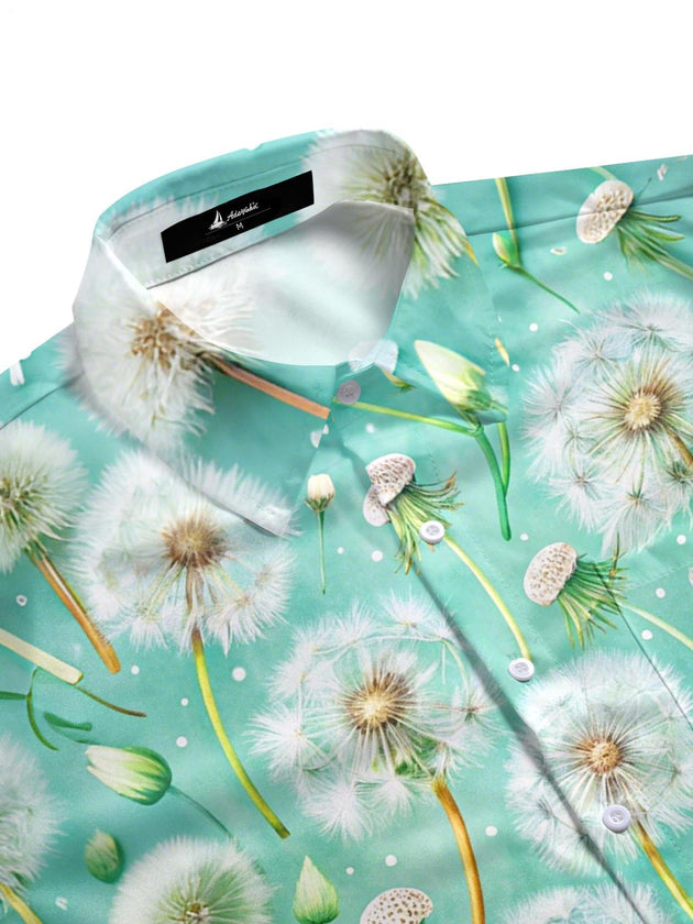 men's short sleeve shirt side view