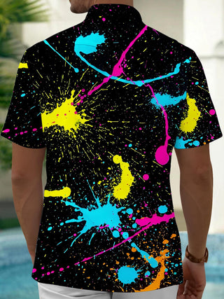 men's pocket shirt back view