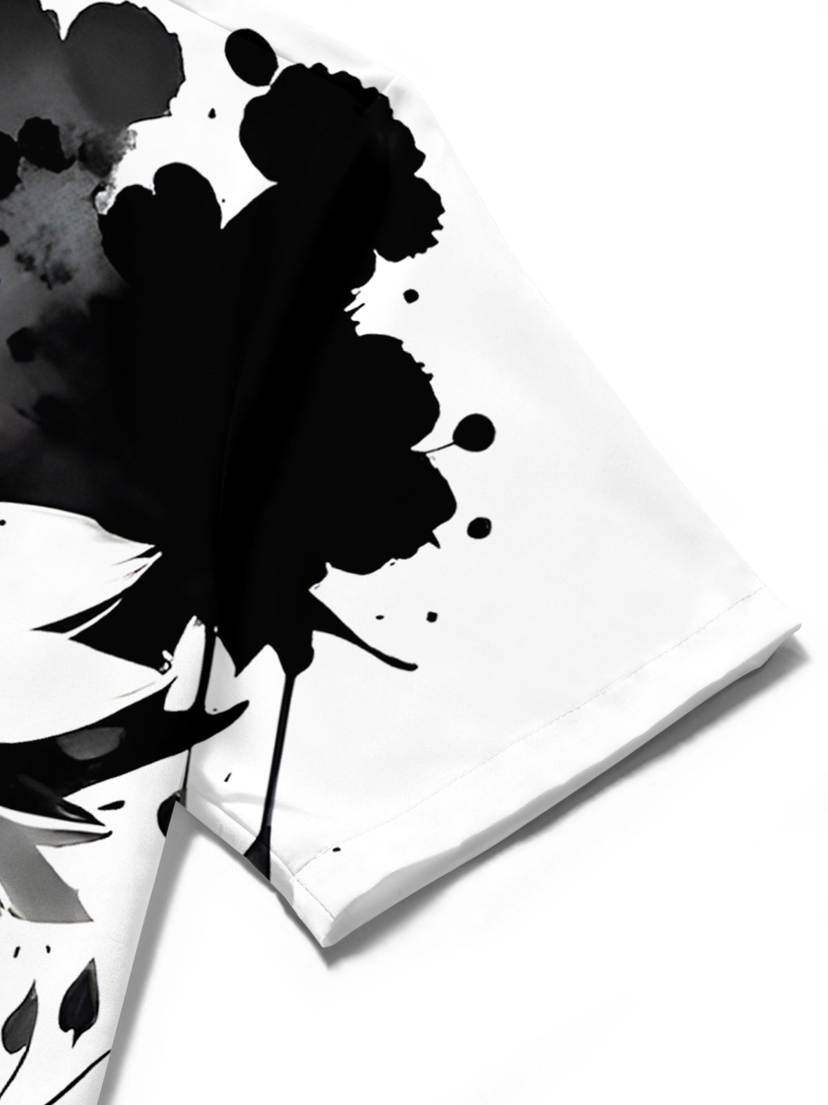 Floral Men's Pocket Short Sleeve Shirts