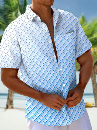 men's shirt front view
